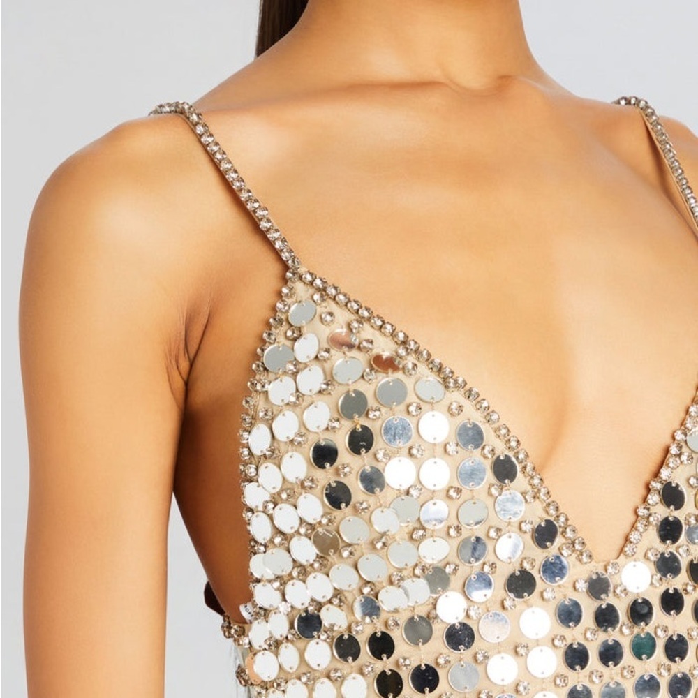Retrofete Airalyse Embellished Dress Size M — image 5 of 8